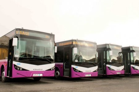 Yeni avtobuslar istifadəyə verildi