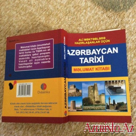 Azərbaycan Tarixi» dərsliyi erməni bayrağı fonunda