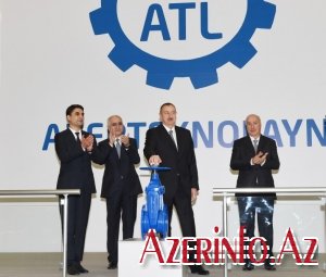Prezident İlham Əliyev Sumqayıtda iki zavodun açılışında, bir müəssisənin təməlqoma mərasimində iştirak edib