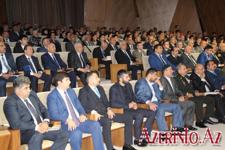 Şəmkir Rayon İcra Hakimiyyəti başçısının hesabat yığıncağı