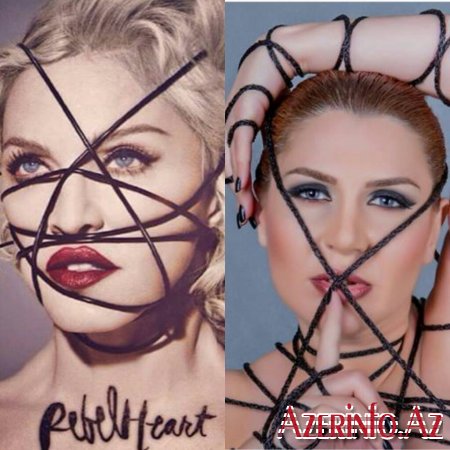 Xatun fotosessiya edib Madonnanı təkrarladı – Fotolar