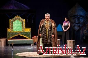 Akademik Milli Dram Teatrında “Əmir Teymur” tamaşası nümayiş olunub