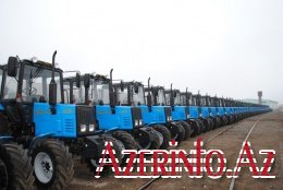 Gəncə Avtomobil zavodunun istehsalı olan 'Belarus' markalı 10 traktor və 10 kotan SOCAR tərəfindən Kvemo-Kartli bölgəsinə hədiyyə olunub