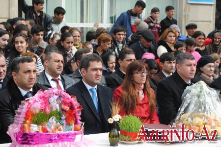 Şabran rayonunda Novruz bayramı tədbiri keçirilib