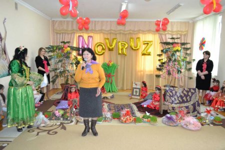 Xaçmaz şəhər 2 saylı körpələr evi uşaq bağçasında  Novruz şənliyi keçirilib