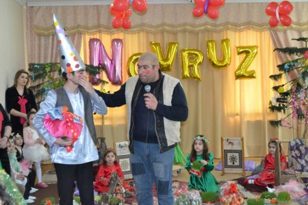 Xaçmaz şəhər 2 saylı körpələr evi uşaq bağçasında  Novruz şənliyi keçirilib