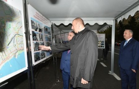 Prezident Tbilisi prospektində görülən işlərlə tanış olub — FOTO